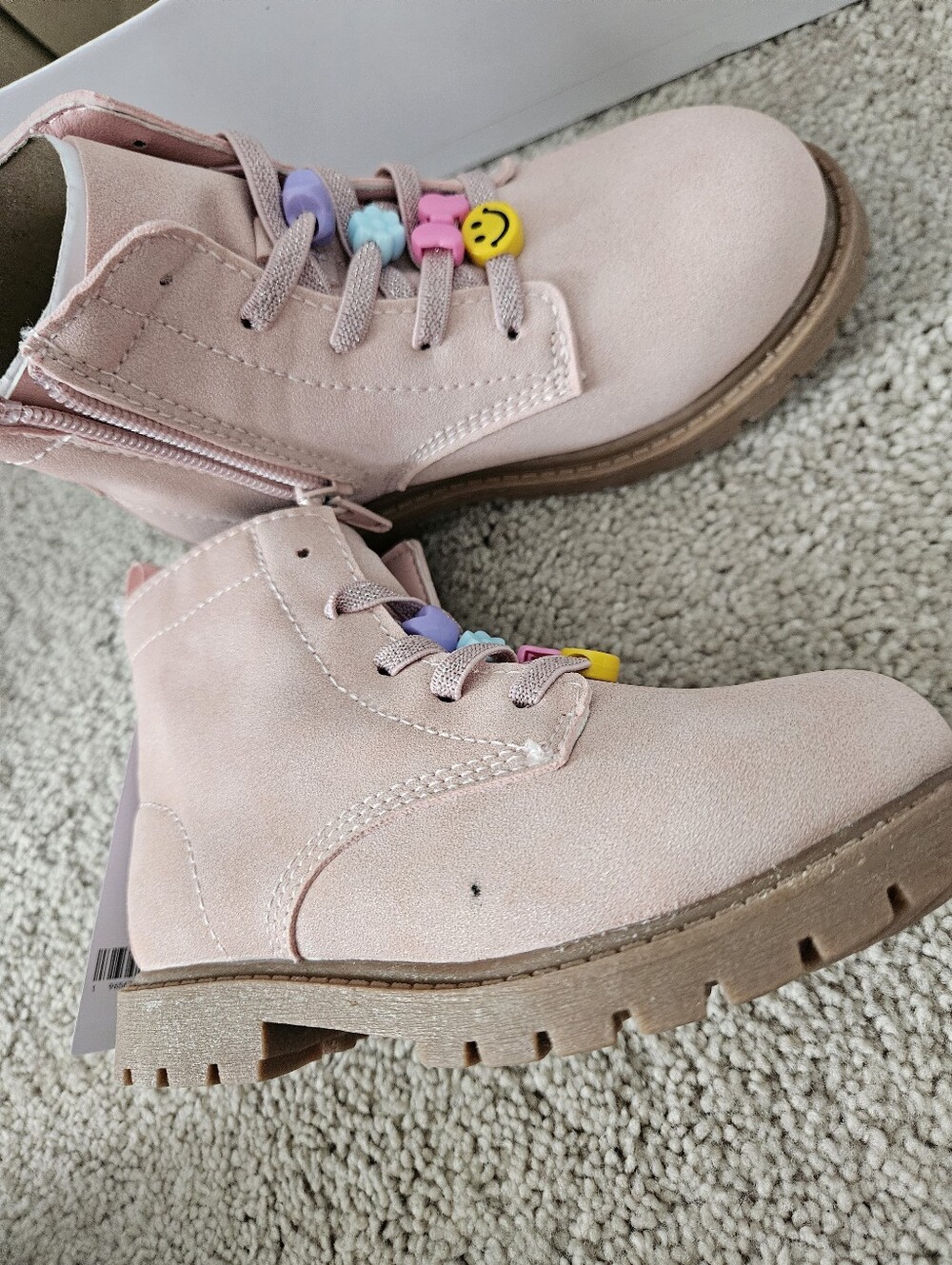 New In Box Carter's Beatris Toddler Girls Casual Ankle Boots Size 10 - Picture 10 of 14